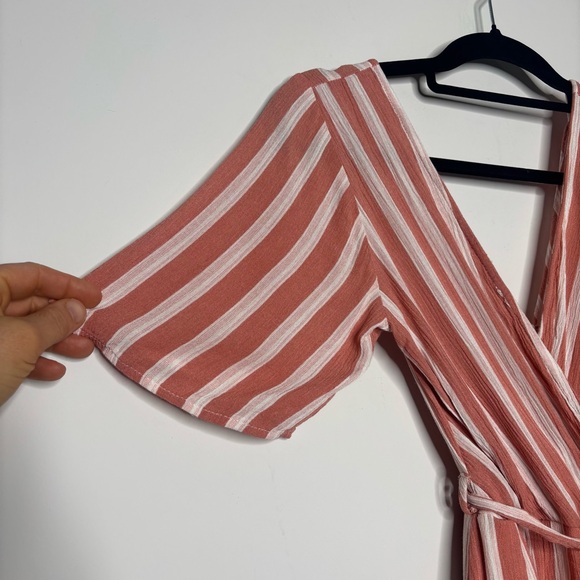 Blue Rain XXS Striped Short Sleeve Romper - Picture 8 of 11